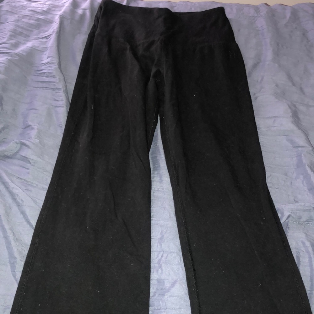 New York & Company High-Waisted Bootcut Yoga Pant, Black, size S